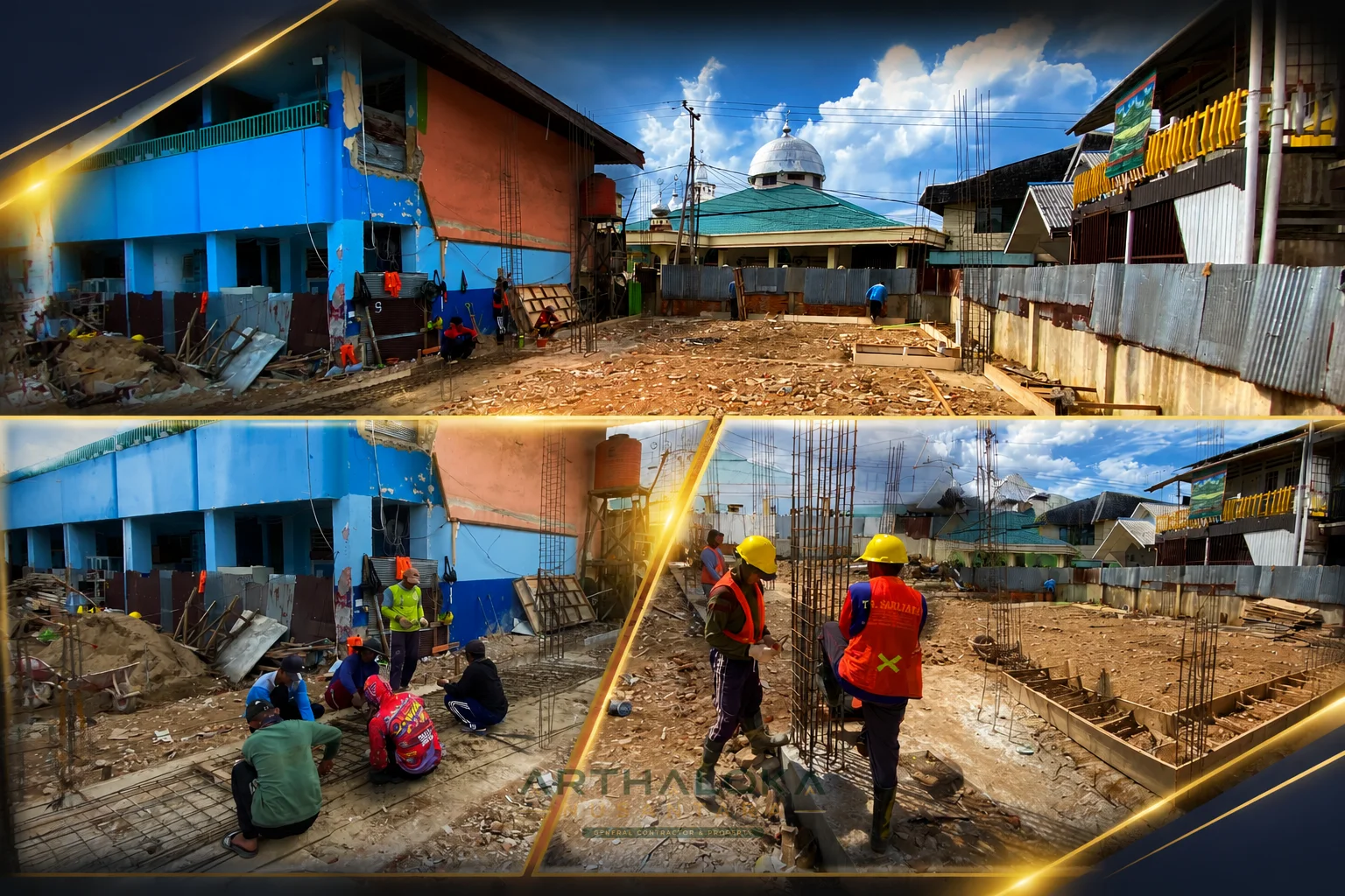 Portofolio proyek PEMBANGUNAN RKB SDN 001 SMD ILIR oleh kontraktor Kalimantan Timur Arthaloka Nusantara di Samarinda